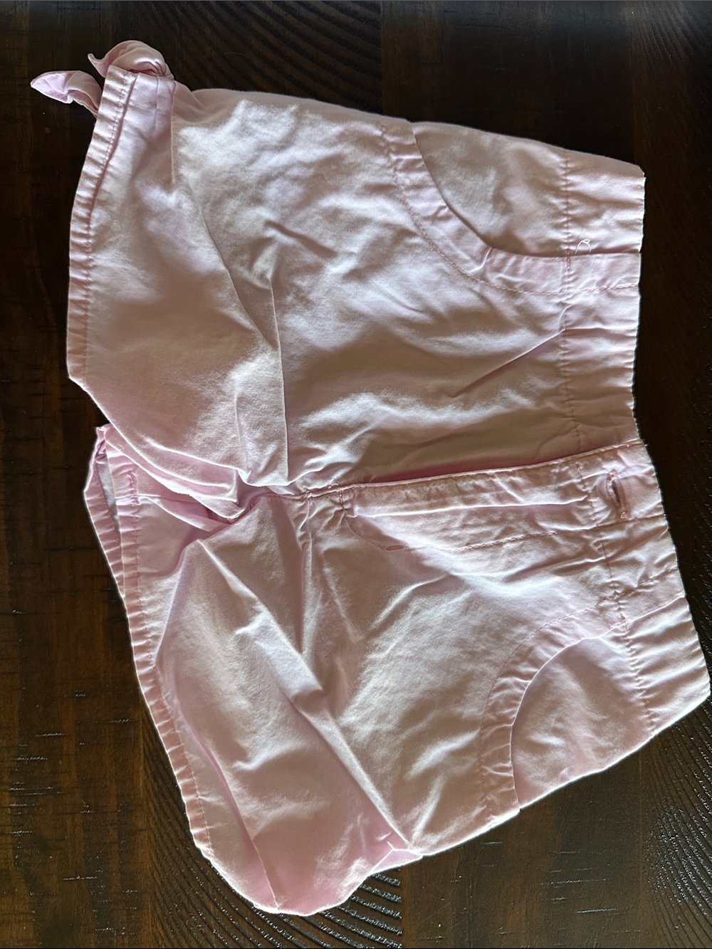GAP Light Pink Athletic Shorts with Elastic Waist